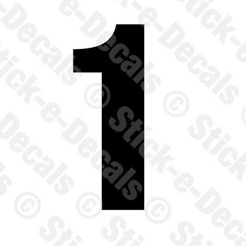 Number one vinyl die - 1,