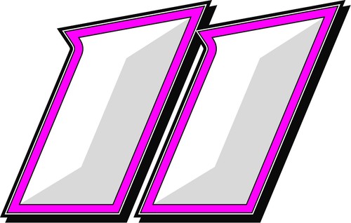 Race car number - race, set