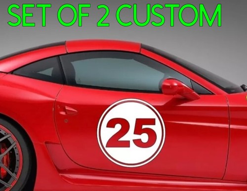 Rally racing custom number - racing,
